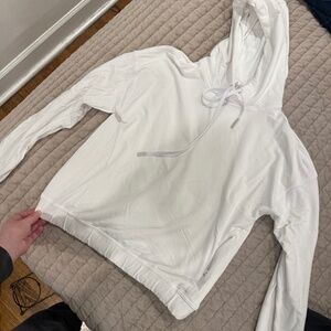 Lululemon white sweater size 4